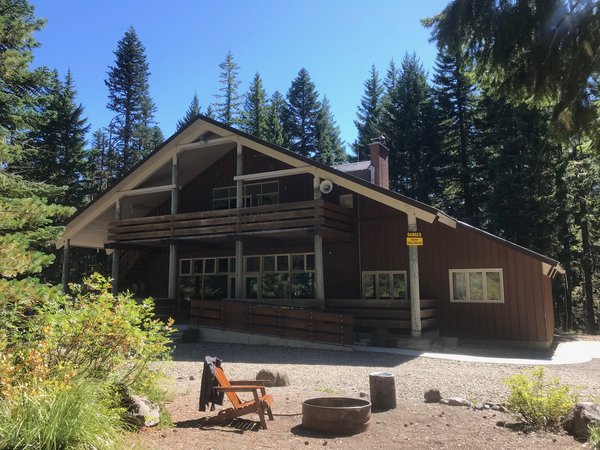 Mazama Lodge in summer