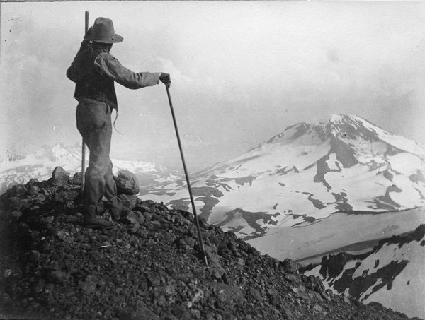 South Sister from North Sister, 1903